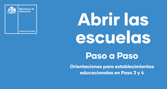 Abrir las escuelas - Orientaciones